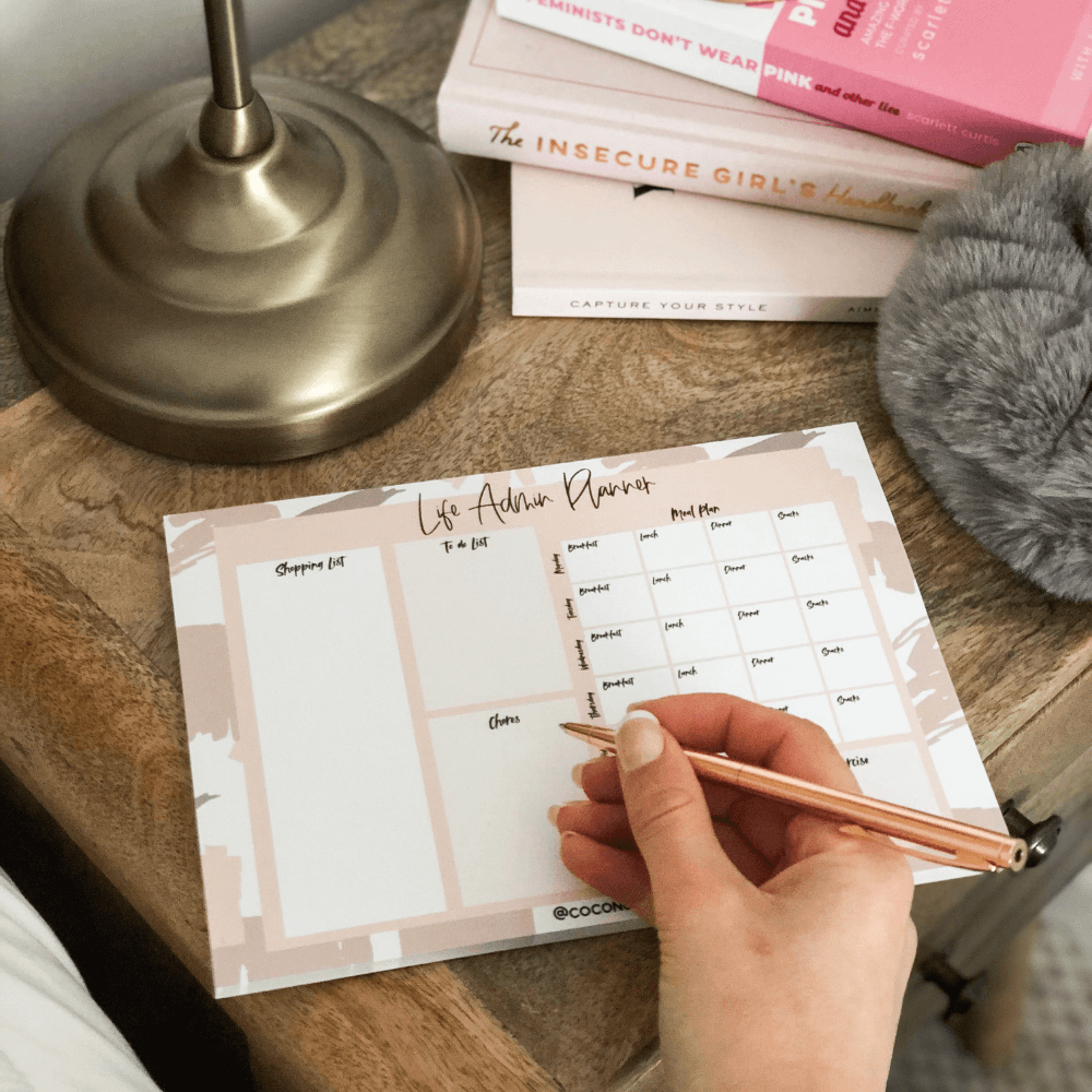 Coconut Lane Life Admin Planner