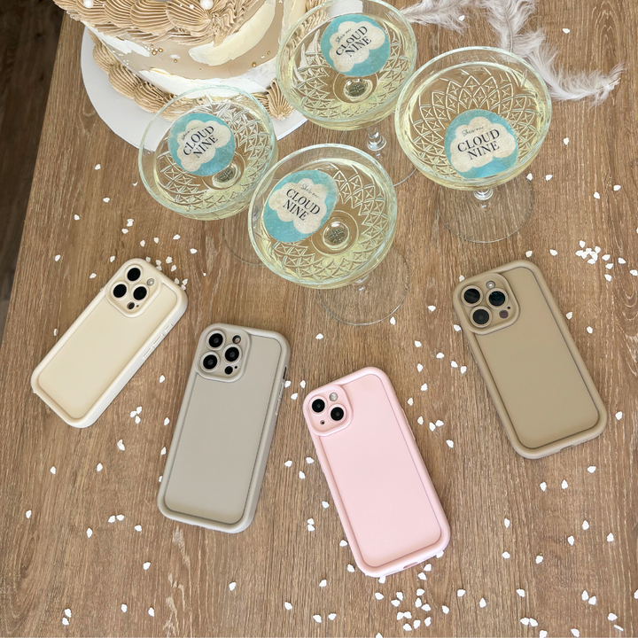 Cloud Soft NAKD Phone Case - Pebble Beige