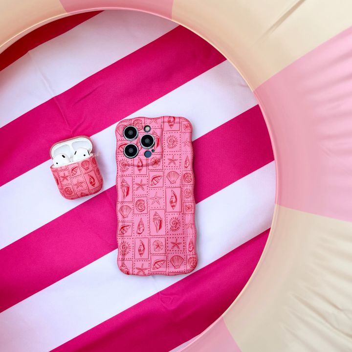 Airpods Case - Seashell Riviera