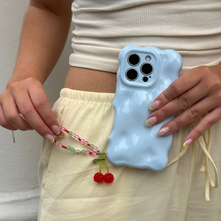 Phone Charm - Red Cherry
