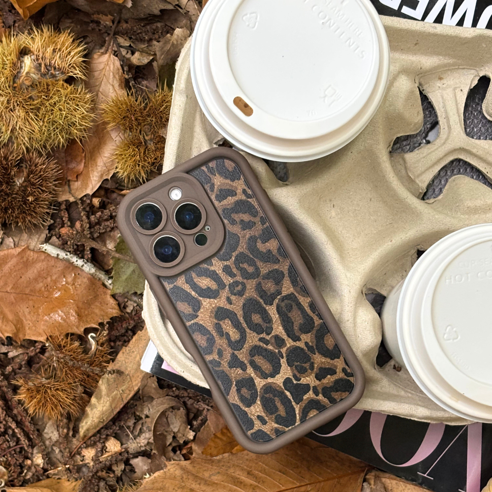 Mocha Leopard Phone Case