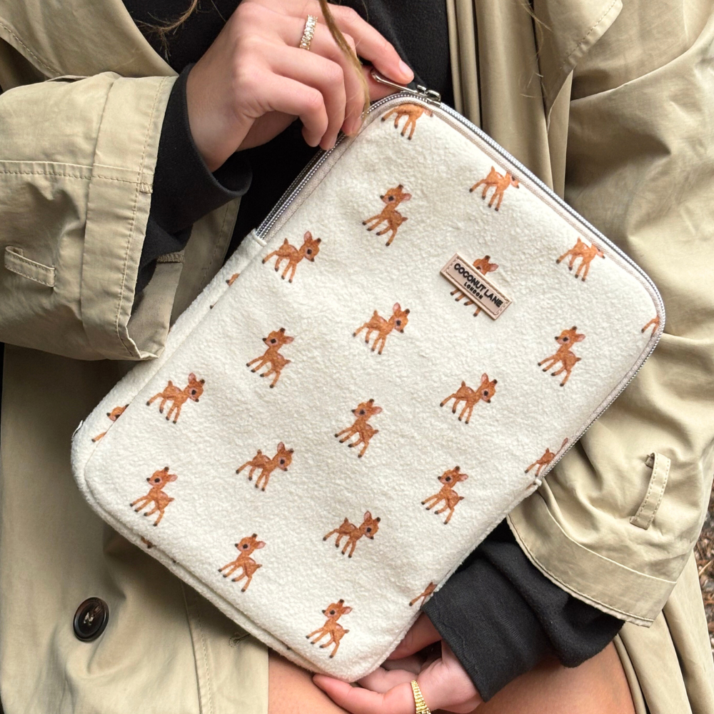 Fleecy Fawn iPad Sleeve