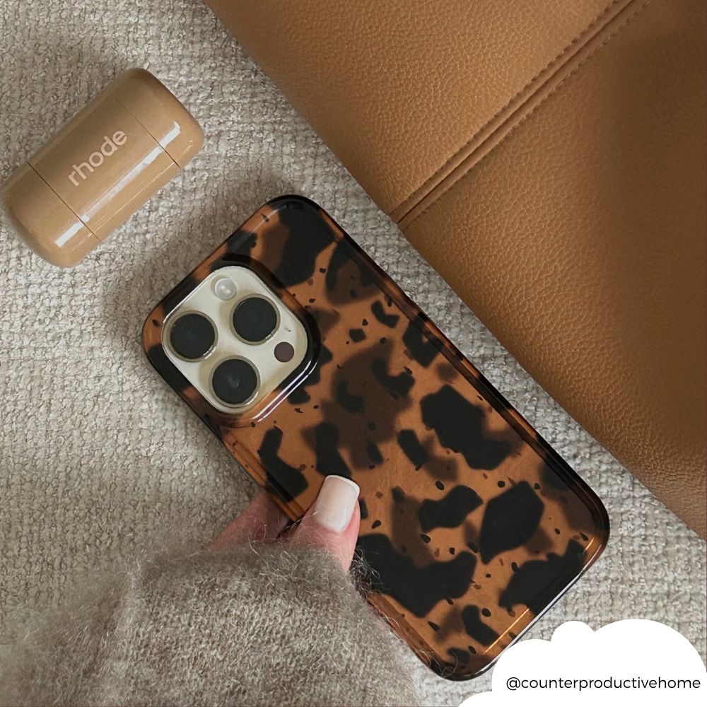 NEW - Leopard Tort Phone Case