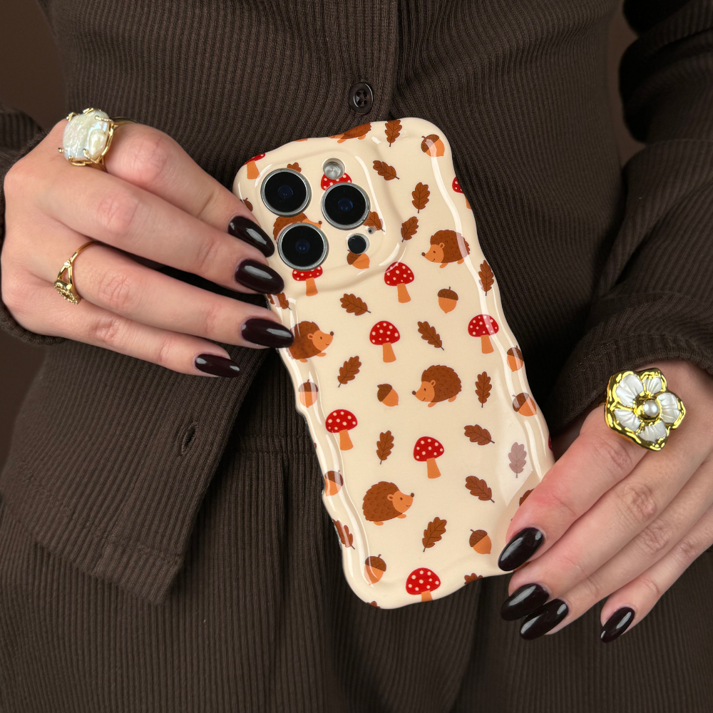 Wavy Phone Case - Forest Friends