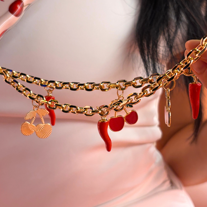 Phone Strap - Cherry Spice