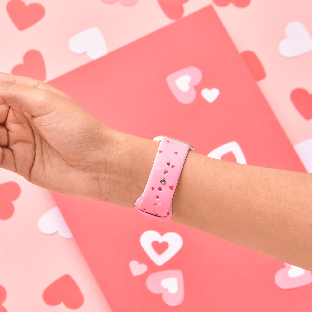 Cute Hearts Apple Watch Strap