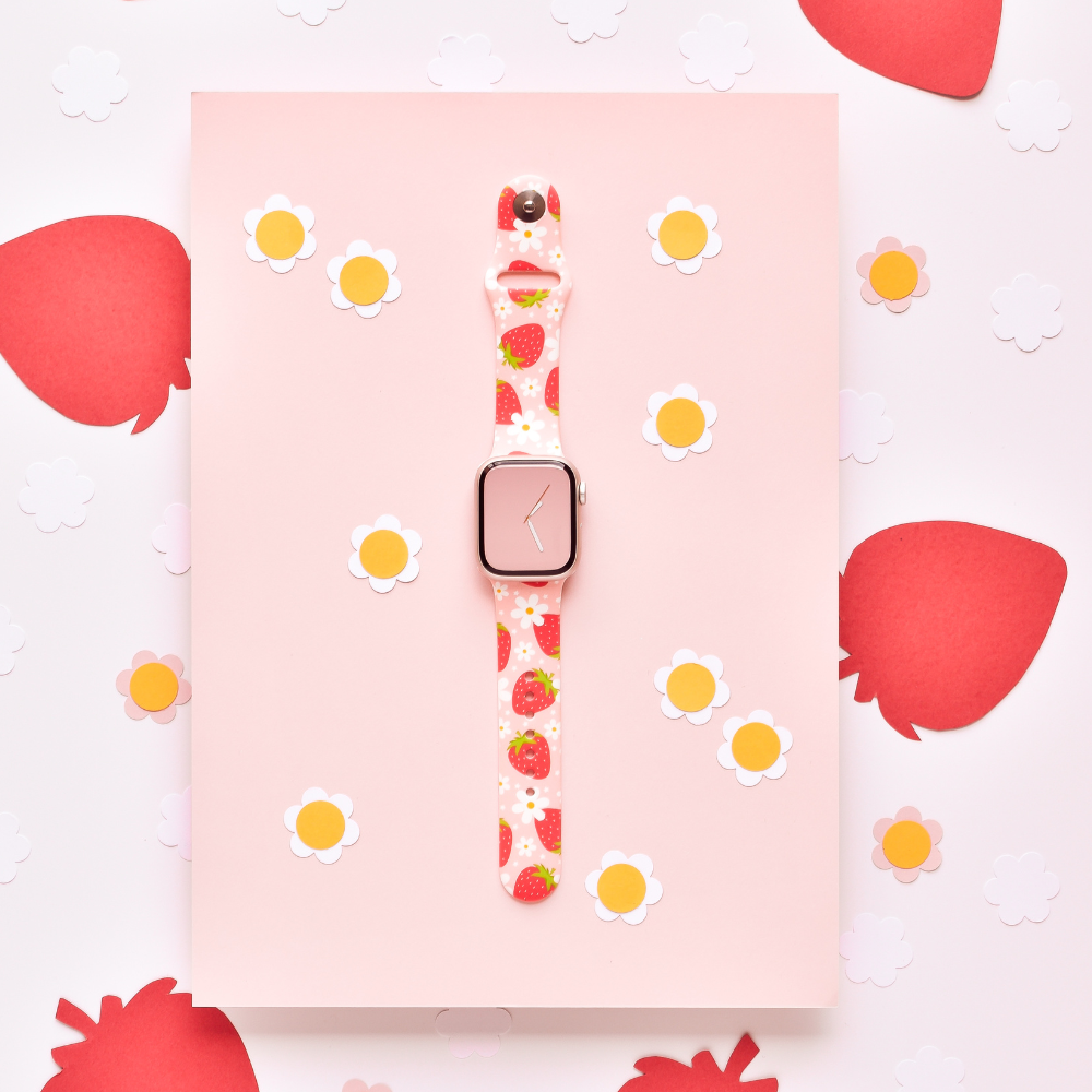 Berry Cute Strawberry Apple Watch Strap