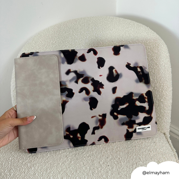 Wireless Charging Laptop Sleeve - Ivory Tort