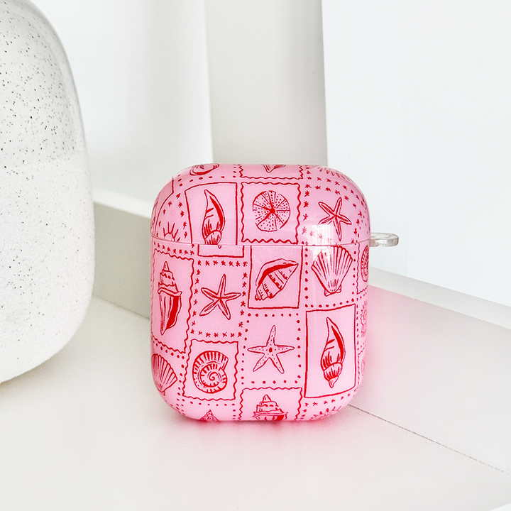 Airpods Case - Seashell Riviera