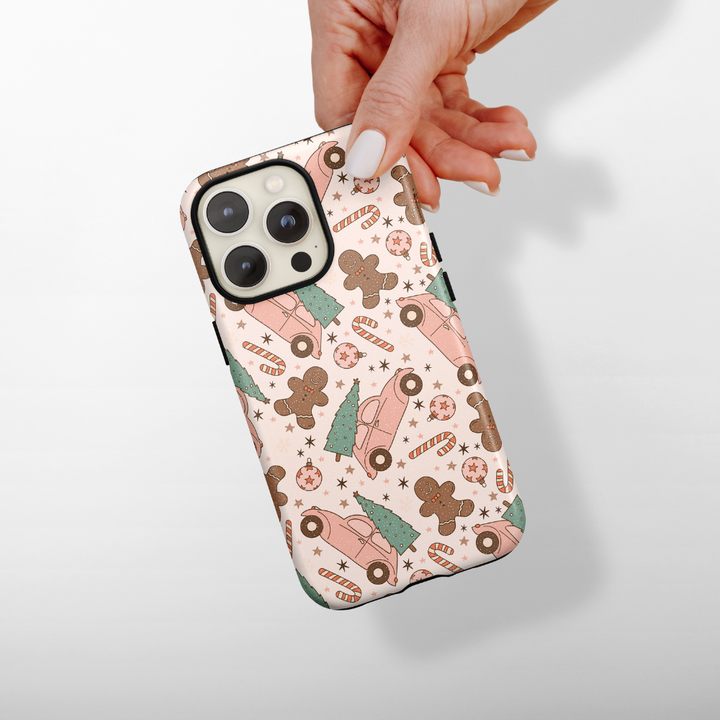 Tough MagSafe® Phone Case - Driving Home For Christmas