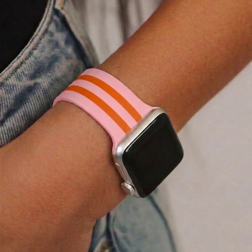 Soleil Stripe Watch Strap studio image