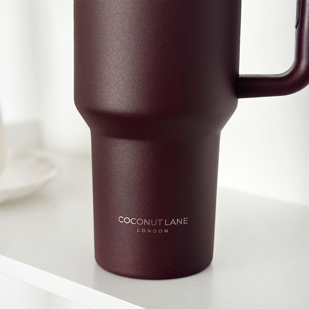 Stainless Steel Tumbler - Burgundy