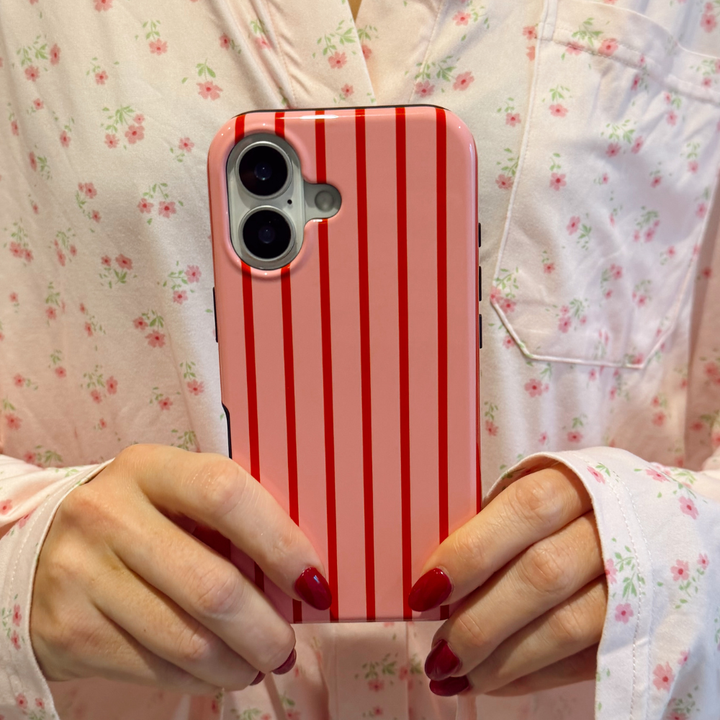 Tough MagSafe® Phone Case - Cherry Stripes