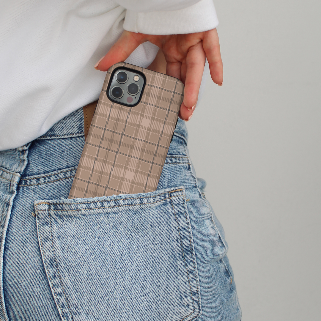 Tough Phone Case - Chic Plaid