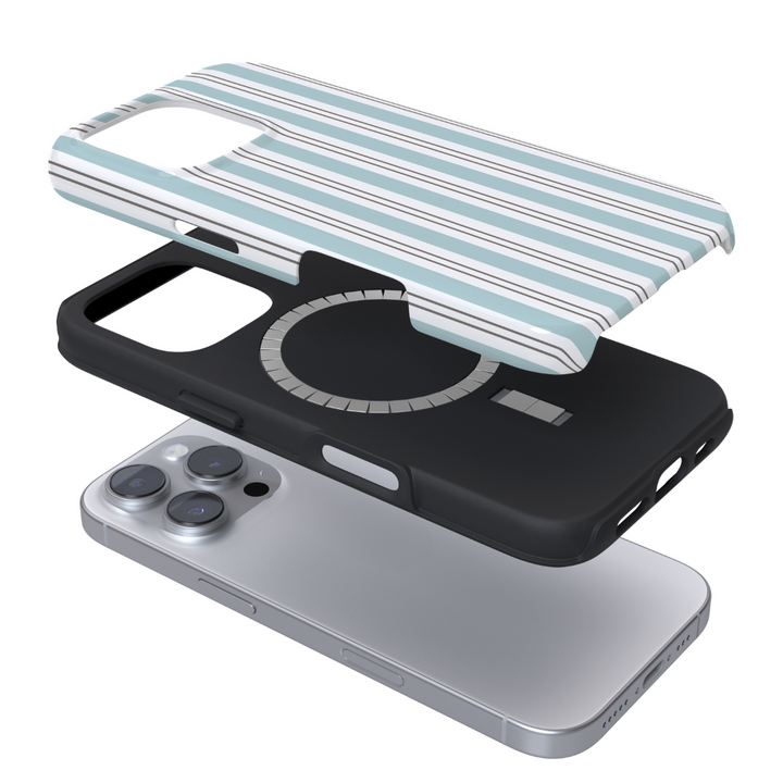 Tough MagSafe® Phone Case - Coastal Stripes