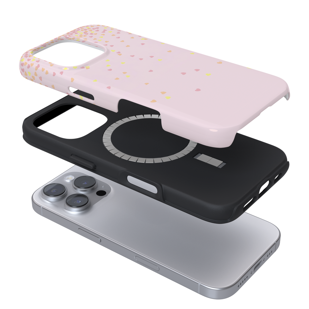 Tough MagSafe® Phone Case - Confetti Hearts