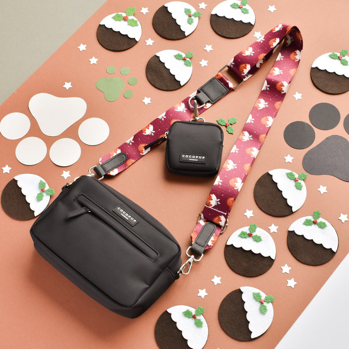 Dog Walking Black Bag Bundle - Woofmas Pudding