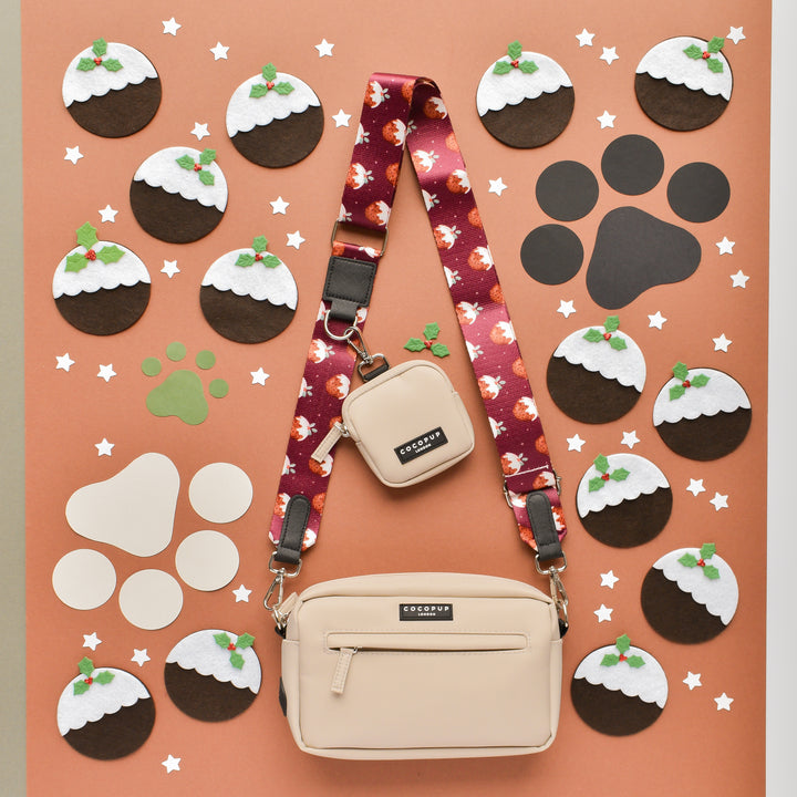 Dog Walking Caramel Latte Bag Bundle - Woofmas Pudding