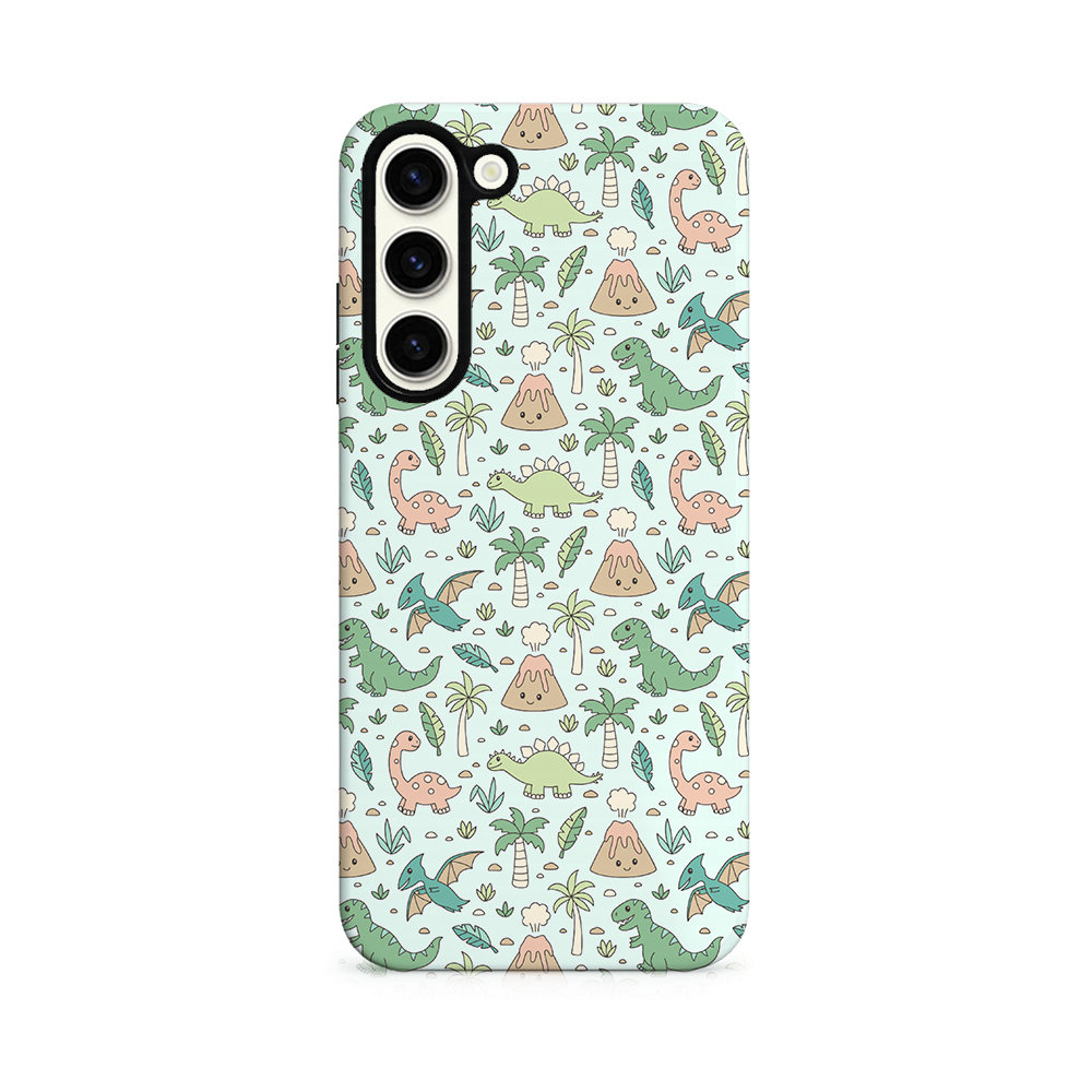 Samsung Tough Phone Case - Dinosaur Land