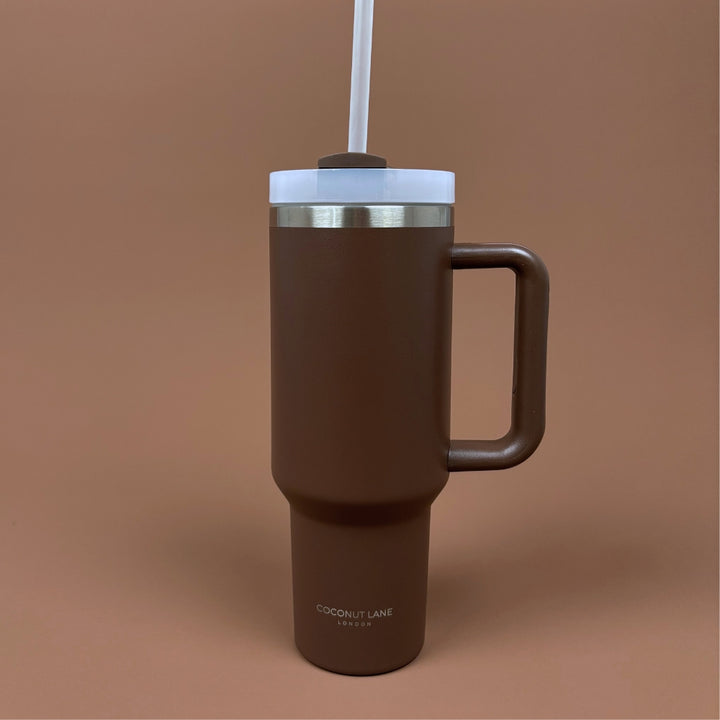 Stainless Steel Tumbler - Chocolate