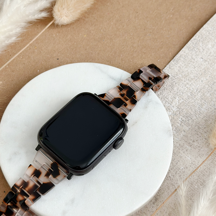 NEW - Slim Luxe Ivory Tort Apple Watch Strap