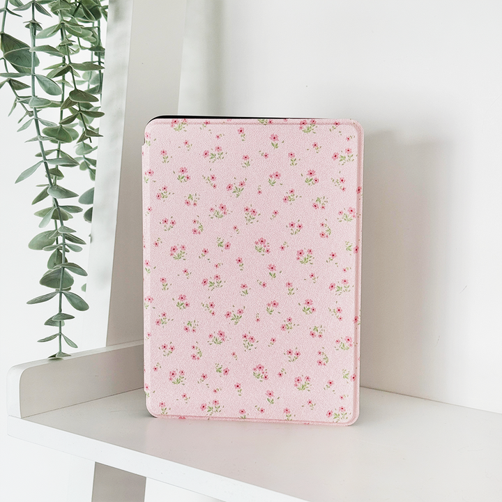 Ditsy Floral Pink Kindle Case