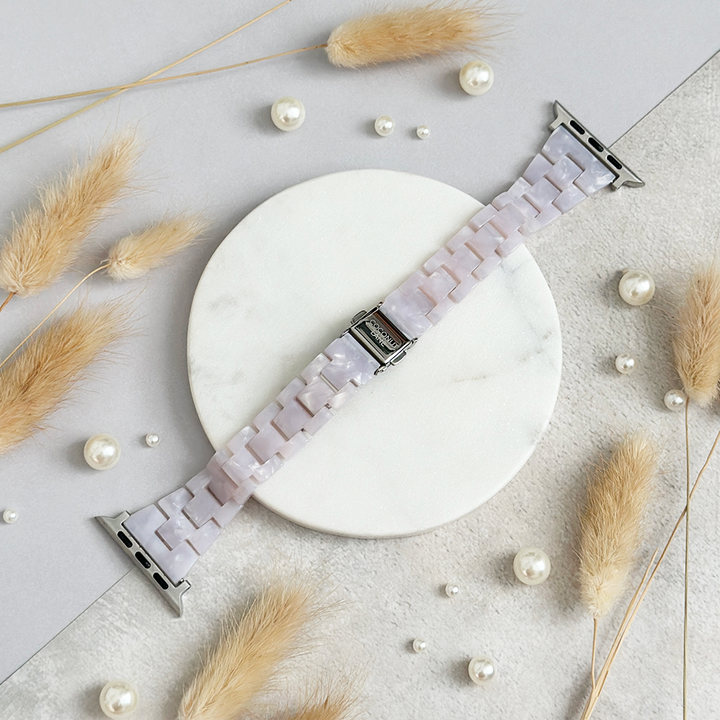 NEW - Slim Luxe Pearl Apple Watch Strap