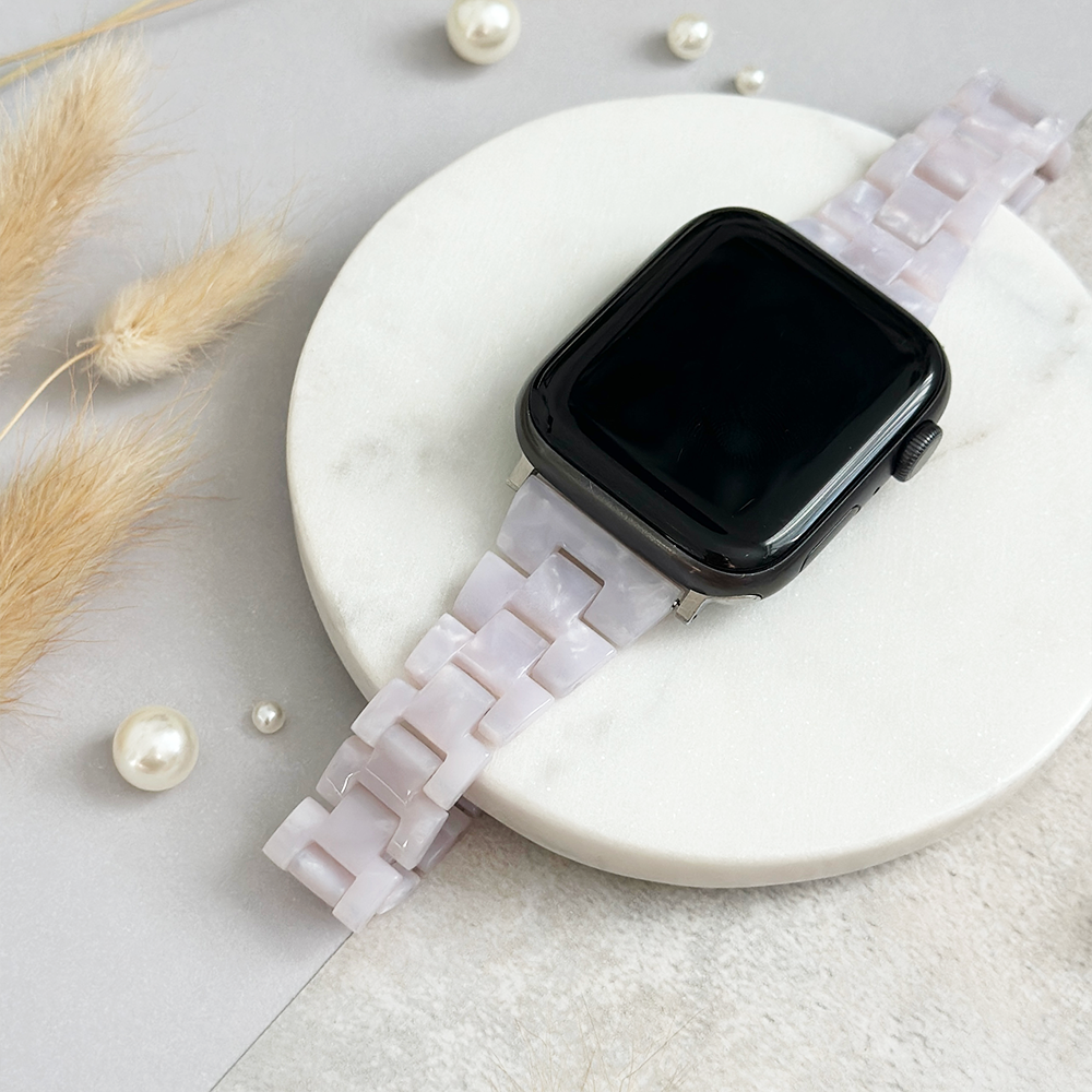 NEW - Slim Luxe Pearl Apple Watch Strap