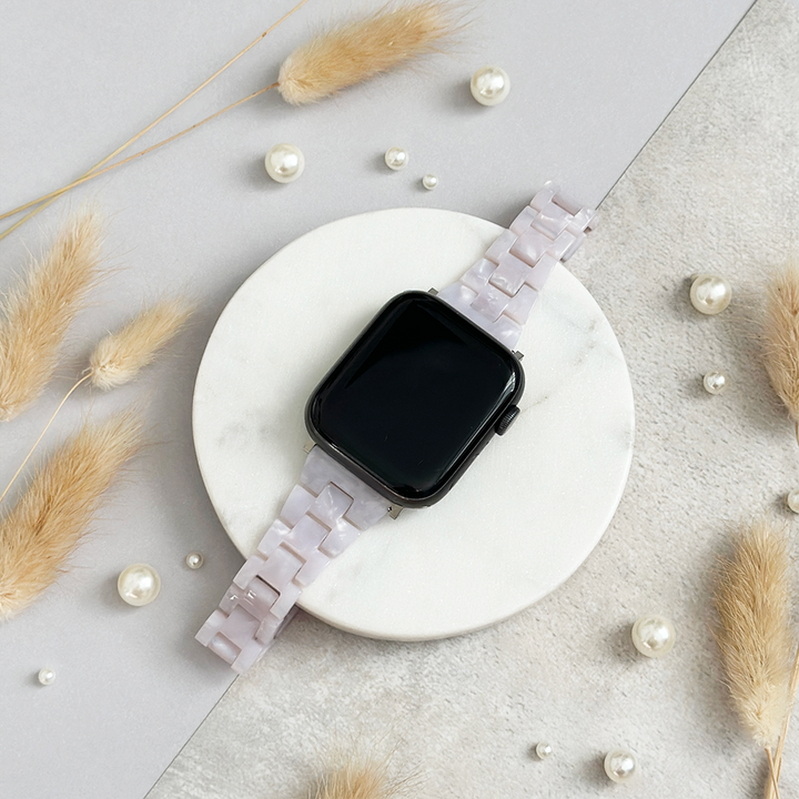 NEW - Slim Luxe Pearl Apple Watch Strap