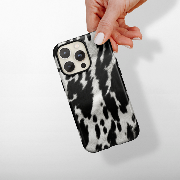 Tough Phone Case - Monochrome Moo