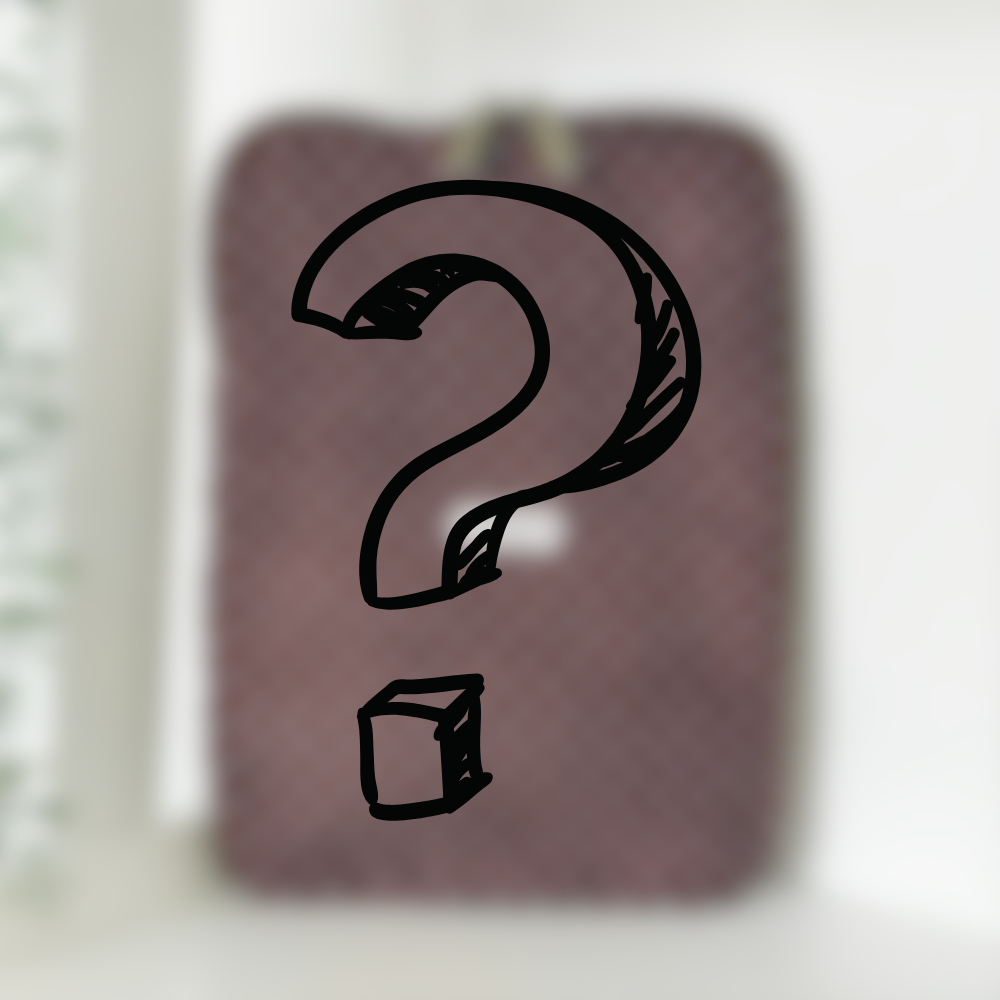 Mystery photo for iPad Sleeve.