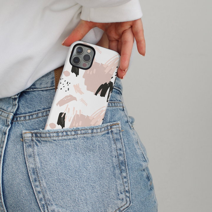 Tough Phone Case - Nude Abstract