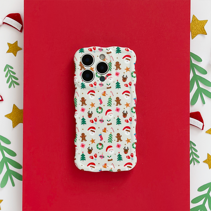 Wavy Phone Case - Christmas Party