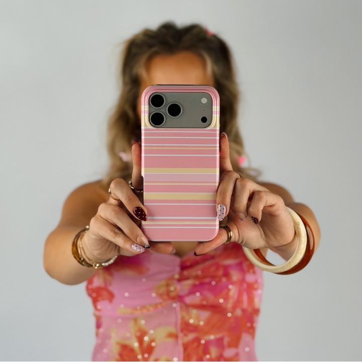 Tough MagSafe® Phone Case - Retro Stripes Ashley