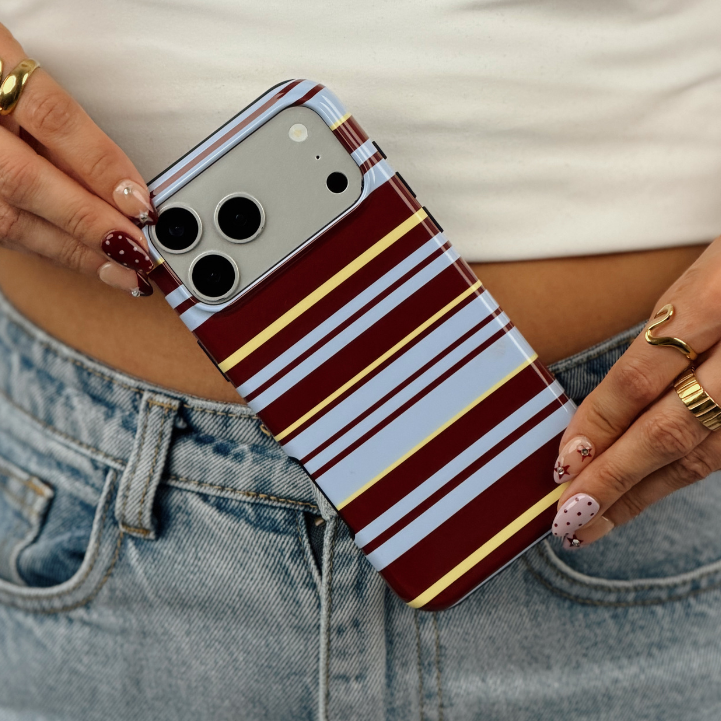 Tough MagSafe® Phone Case - Retro Stripes Mary-Kate