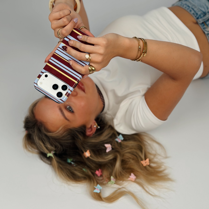 Tough MagSafe® Phone Case - Retro Stripes Mary-Kate