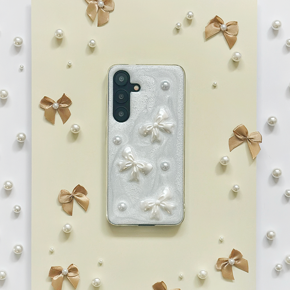 Samsung Pearls & Bows Phone Case