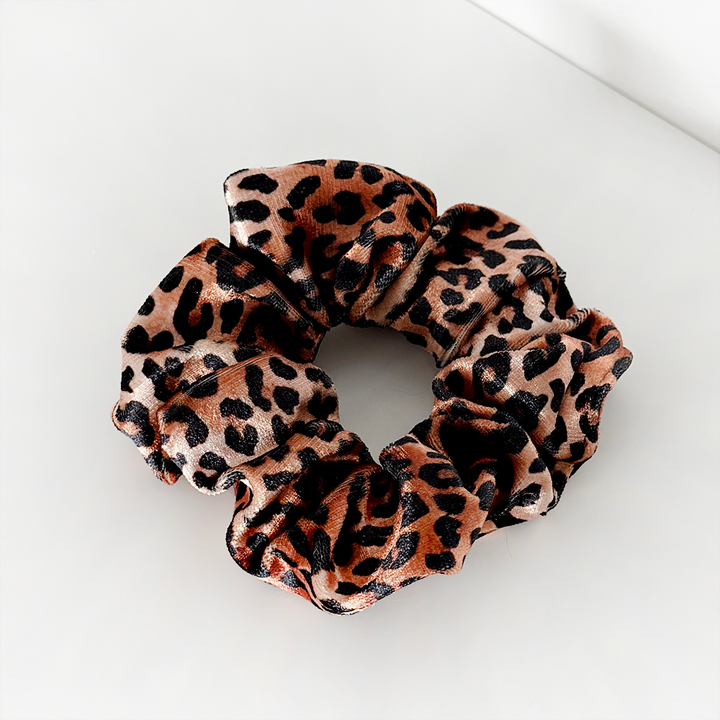 Leopard Scrunchie