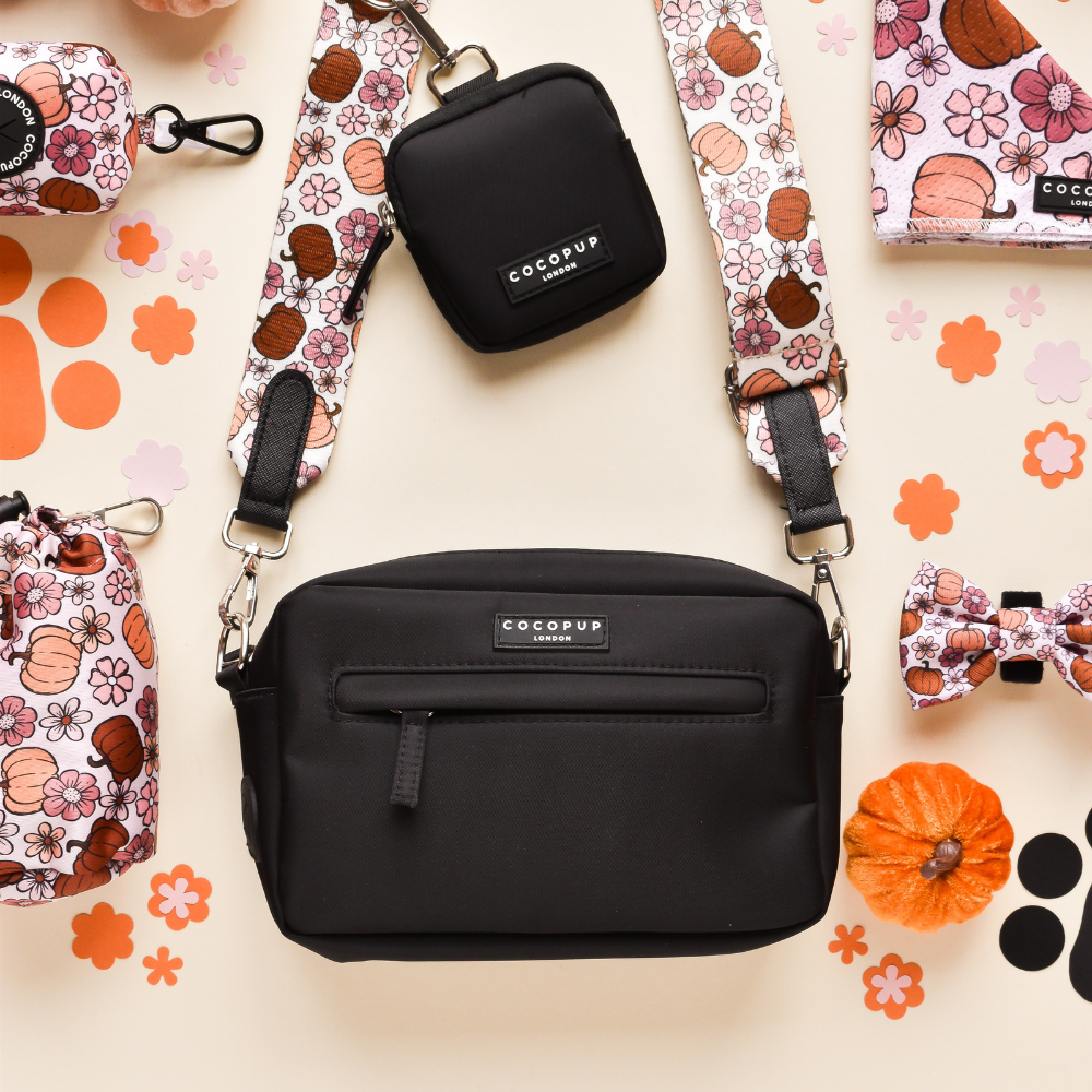 Dog Walking Black Bag Bundle - Pumpkin Meadow