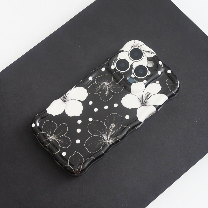 Wavy Phone Case - Mono Flora