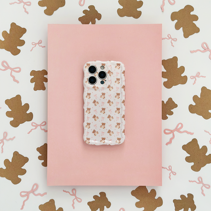 NEW - Wavy Phone Case - Thea Teddy