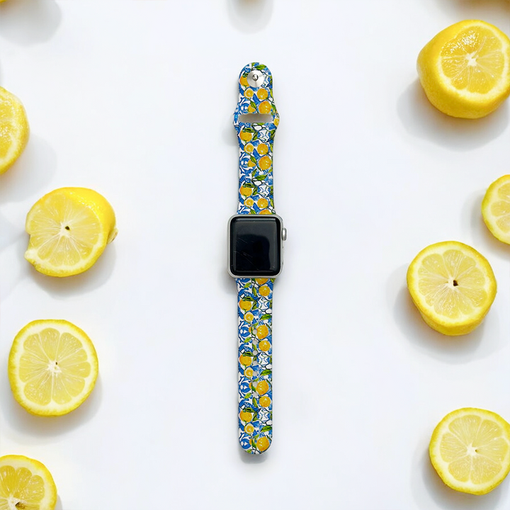 Amalfi Lemon Apple Watch Strap