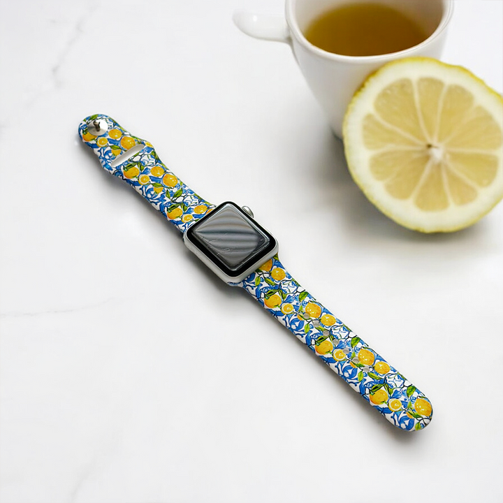 Amalfi Lemon Apple Watch Strap