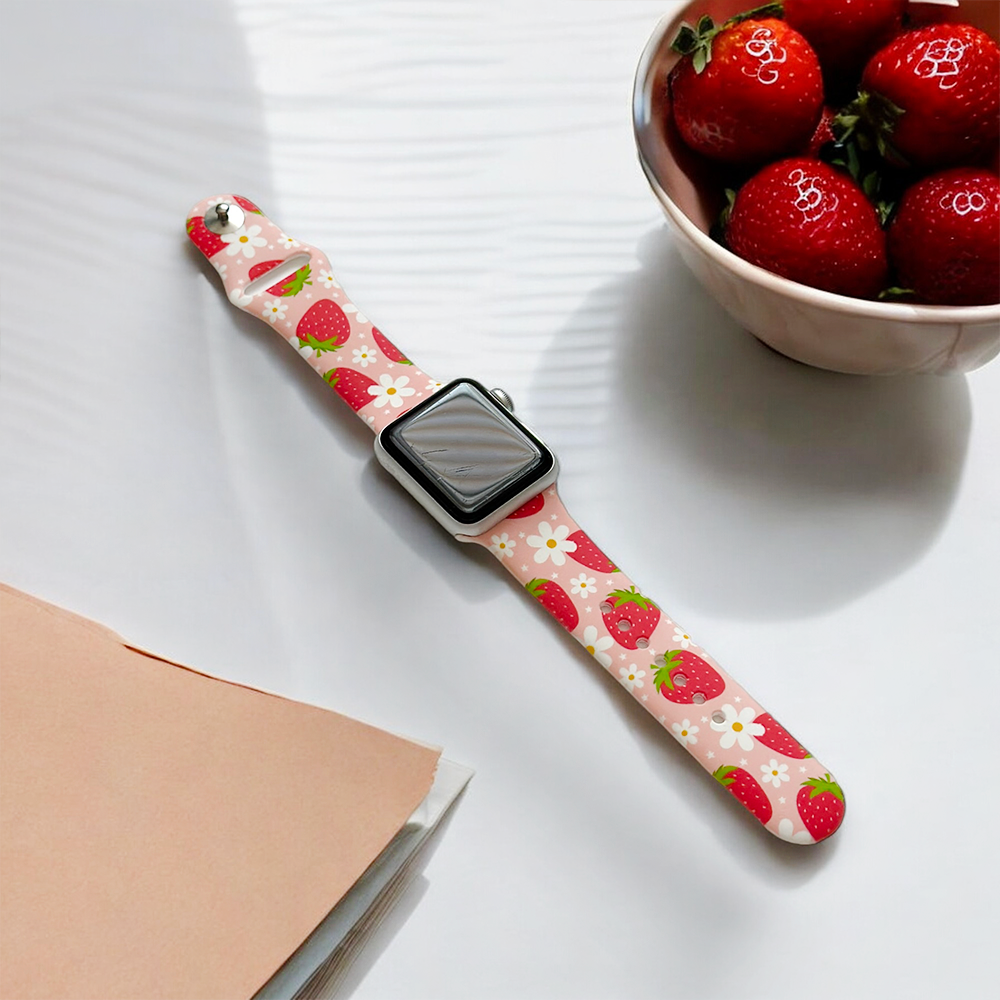 Berry Cute Strawberry Apple Watch Strap