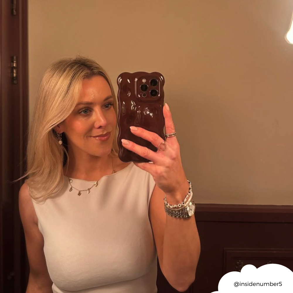 3D Bubble Phone Case - Burgundy