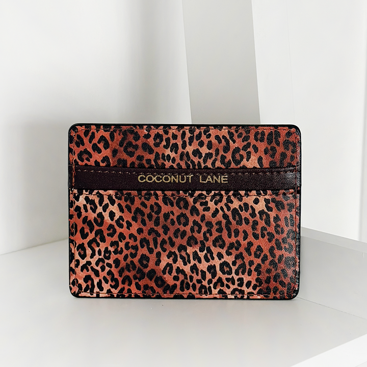 Leopard Card Holder