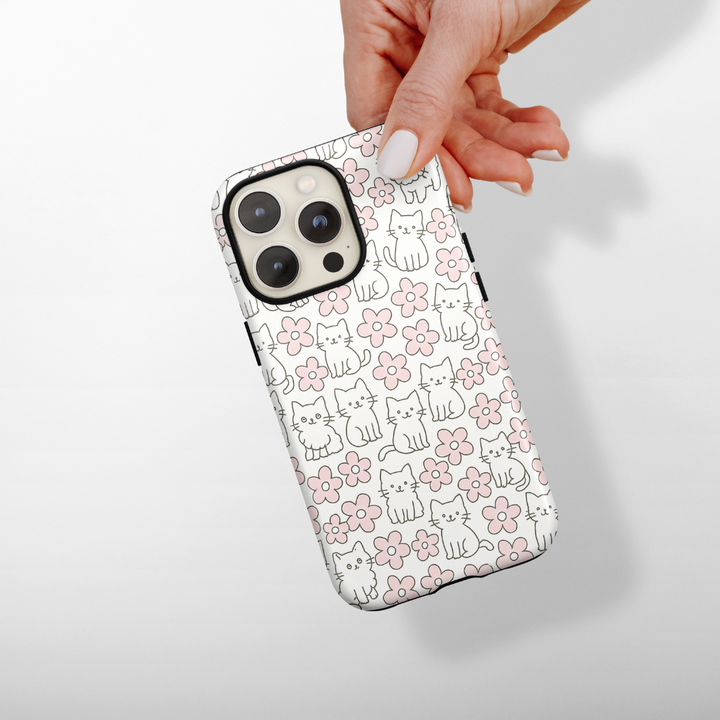 Tough MagSafe® Phone Case - Purrfect Blooms