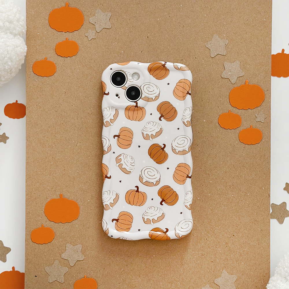 Wavy Phone Case - Cinnamon Buns