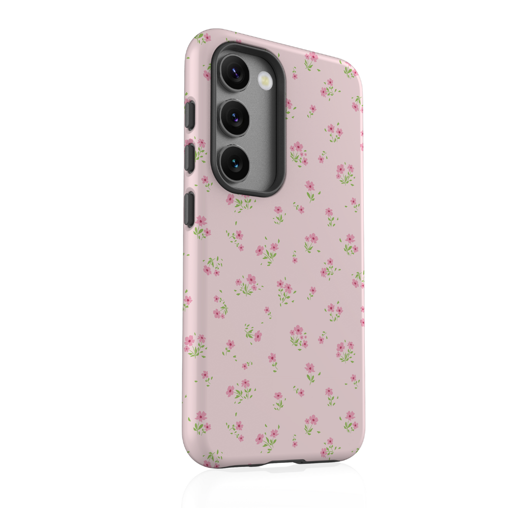 Samsung Phone Case - Ditsy Floral Pink