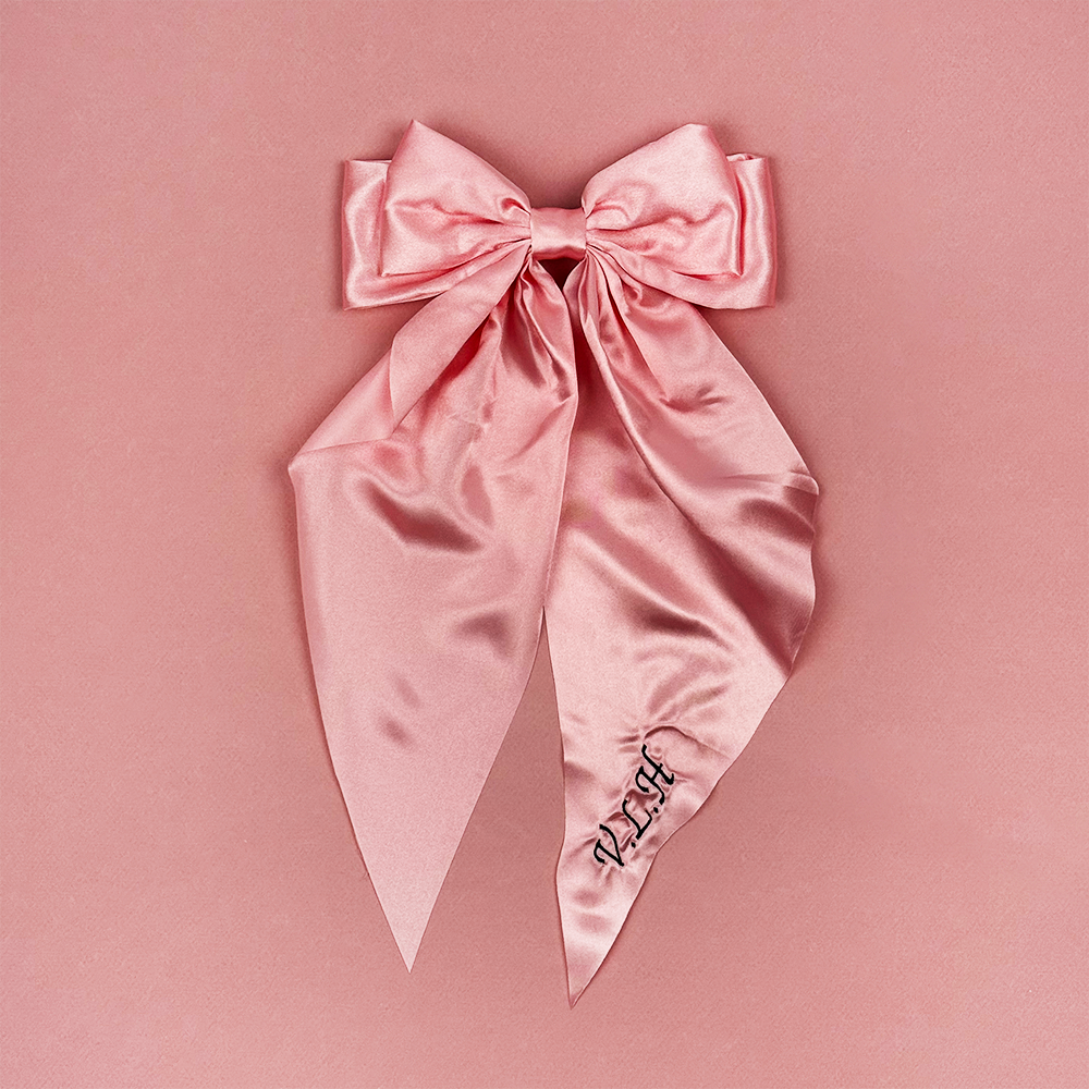 Big Bow Hair Clip - Pink